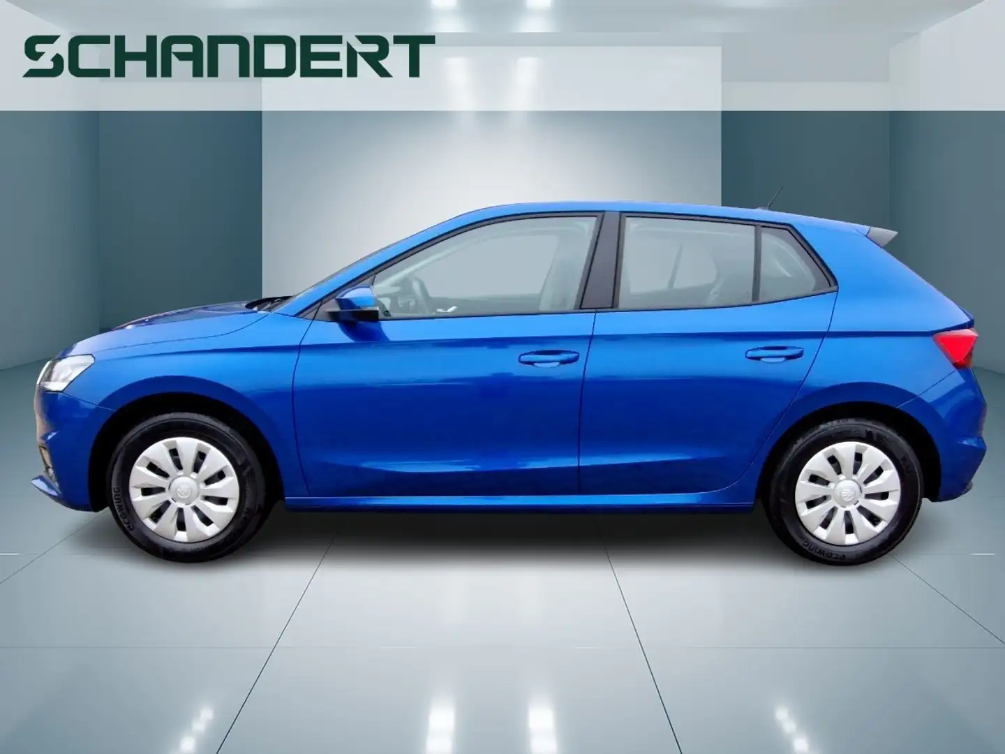 Skoda Fabia 1.0 MPI Selection LED Sitzhzg. Klimaautomatik Blau - 2