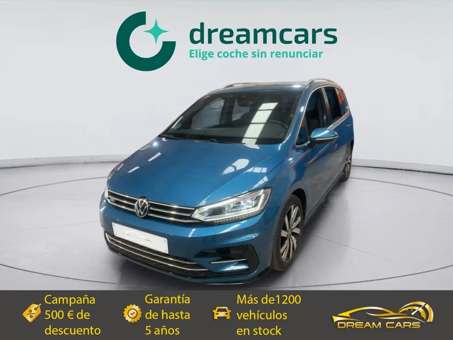 Volkswagen Touran 1.5 TSI EVO Sport DSG7 110kW Azul - 1