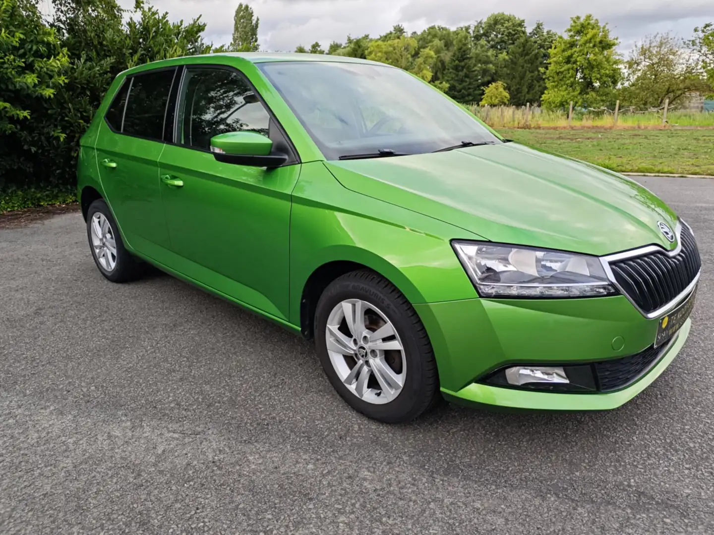 Skoda Fabia Ambition 1000 cc Airco Groen - 1