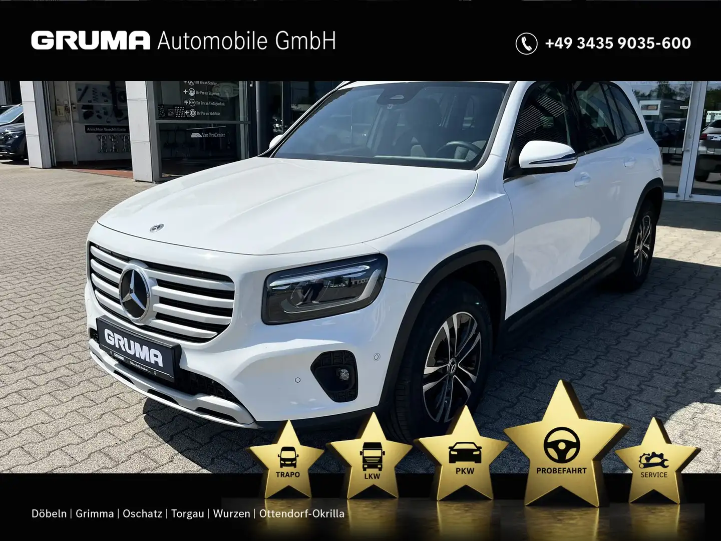Mercedes-Benz GLB 180 GLB 180 d +LED+DAB+Tempomat+RüKa+CarPlay+Sitzhzg Blanc - 1