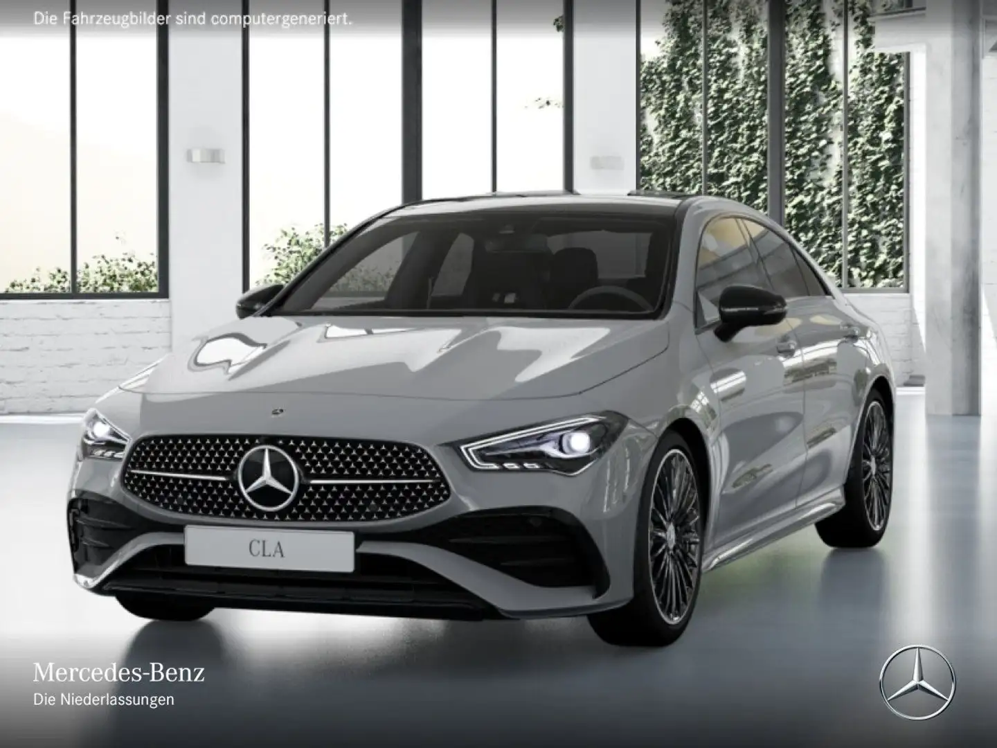 Mercedes-Benz CLA 200 AMG+NIGHT+PANO+LED+KAMERA+TOTW+7G Grau - 2