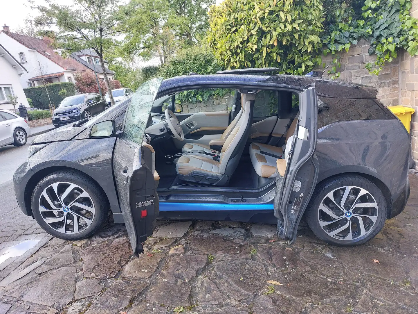BMW i3 Lodge_Rex_TO_KeyLess_Apple Car Play / Android Auto Gris - 2