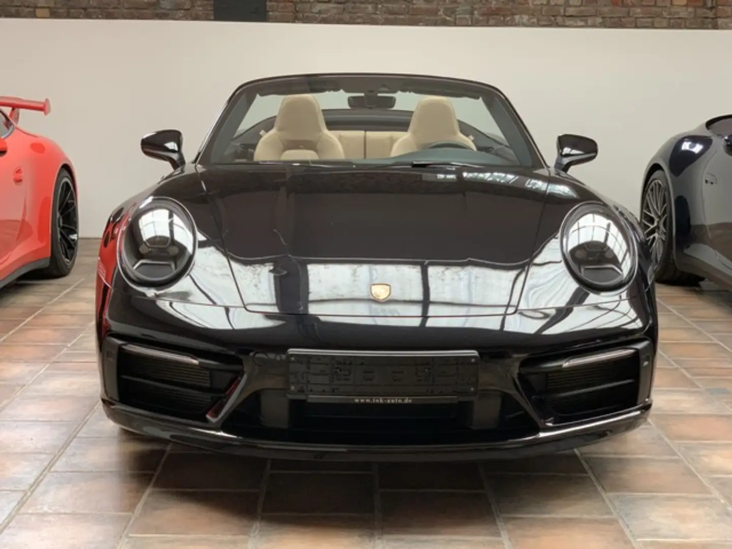 Porsche 99 911 Carrera Cabriolet SPORTDESIGN-ABGAS*HD-MATR Schwarz - 1