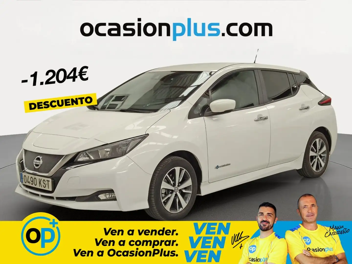 Nissan Leaf 40 kWh Acenta 110kW Blanco - 1