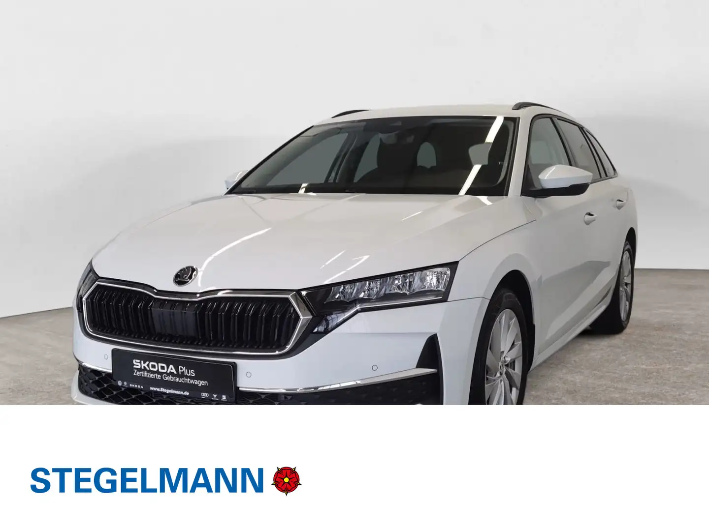 Skoda Octavia Combi 1.5 eTSI DSG Selection *Navi*LED*A Weiß - 1