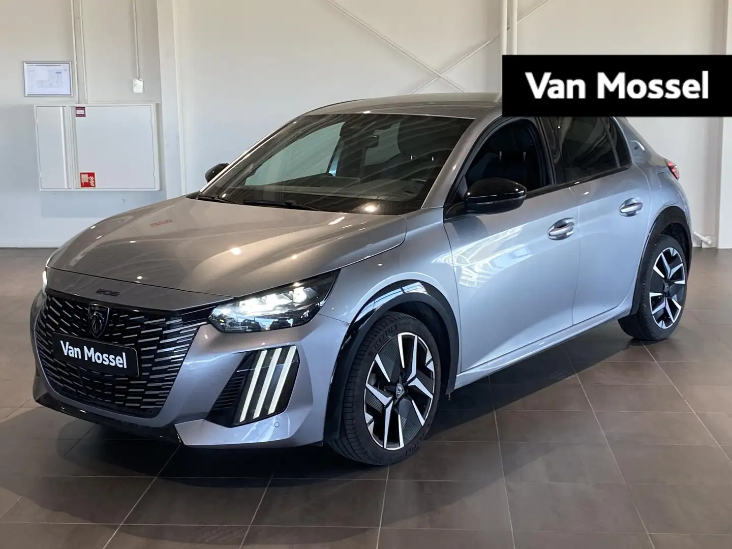 Peugeot 208 1.2 PureTech 100 GT | NAV | CARPLAY ANDROID AUTO | Grijs - 1