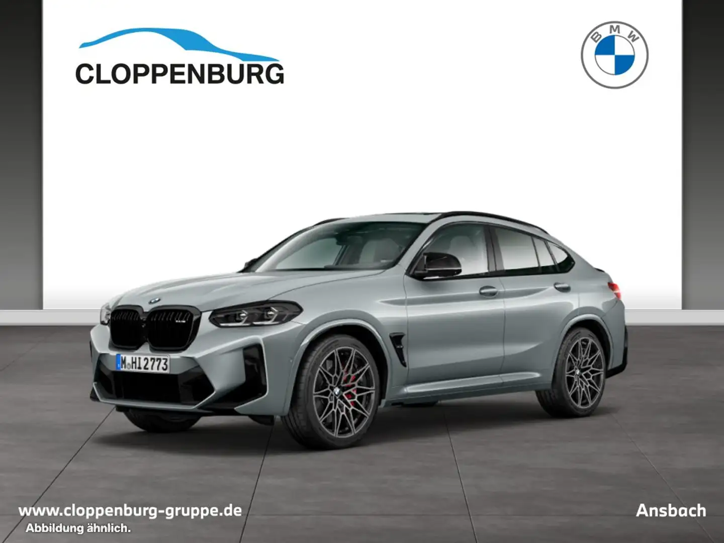BMW X4 M Head-Up+Navi+Pano+360°+SiKlima+SHZ+KeyGO Grau - 1
