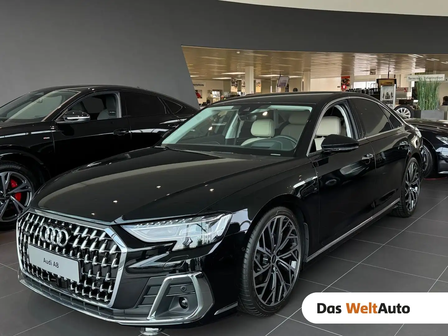 Audi A8 50 TDI quattro Schwarz - 1