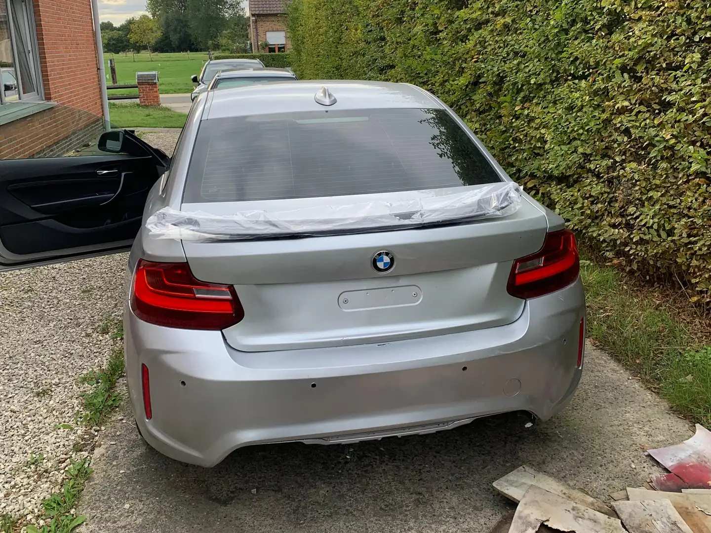 BMW 218 218d Coupe Sport Line Argent - 2