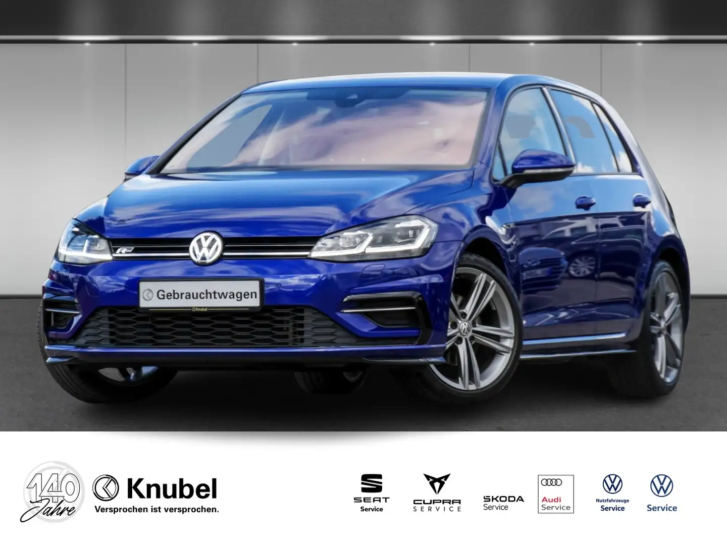 Volkswagen Golf VII Highline 1.5 TSI DSG LED/ActiveID/R-Line Ex... Bleu - 1