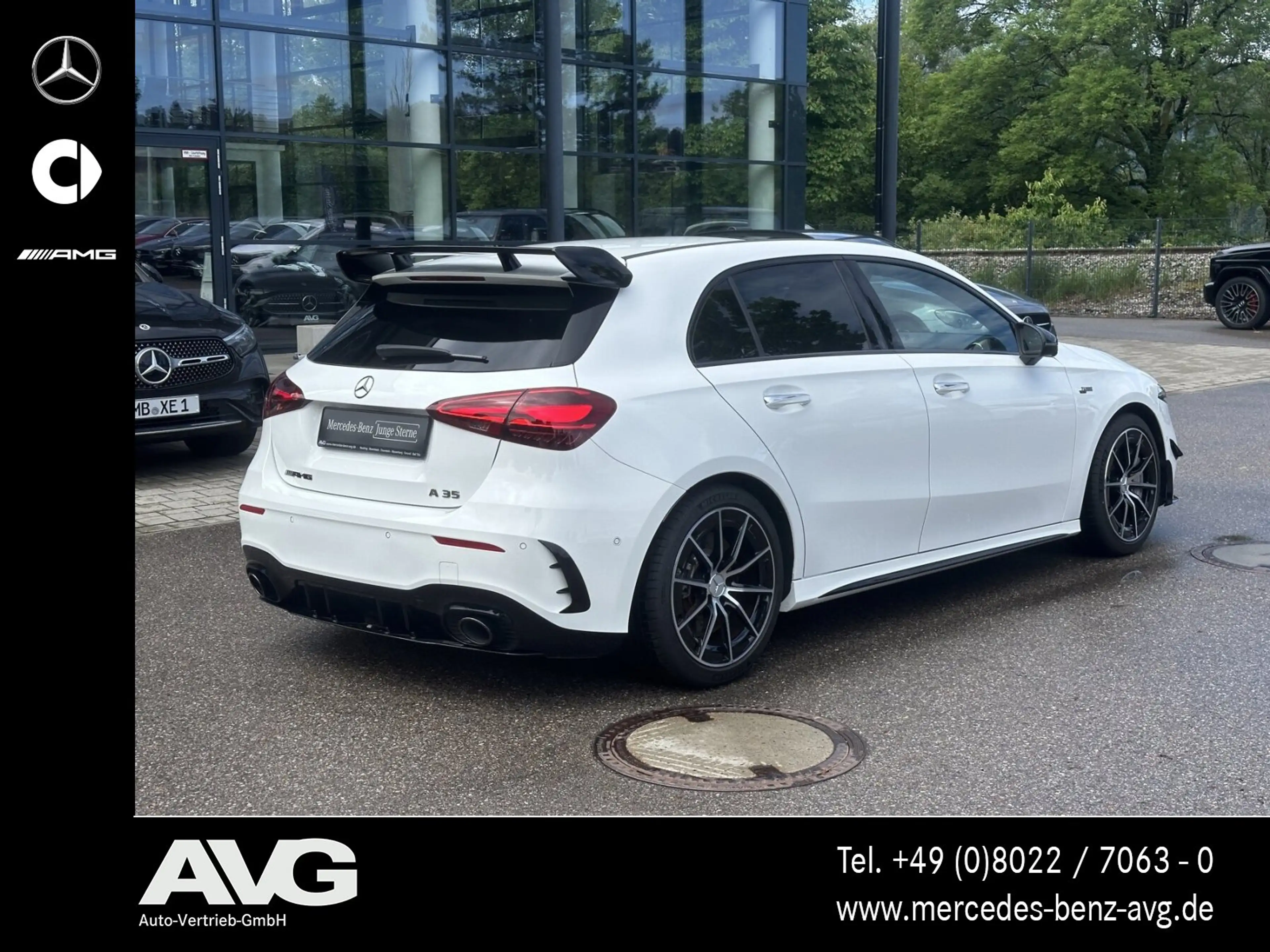 Mercedes-Benz A 35 AMG AMG A 35 4M Aero DynP Pano Burmes. Night-II 360° — photo 4