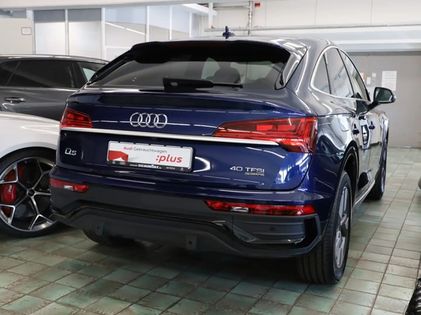 Audi Q5 Sportback 40 TFSI quattro Advanced S line Matri... Blau - 2