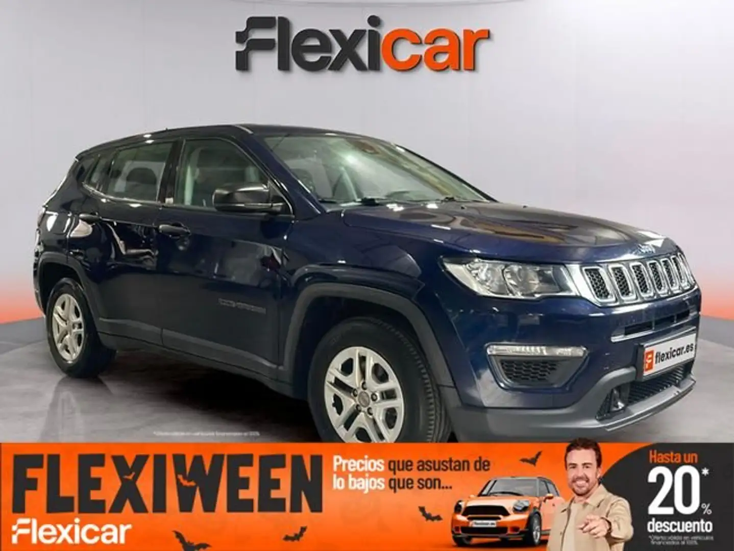 Jeep Compass 1.6 Mjt Sport 4x2 Azul - 1