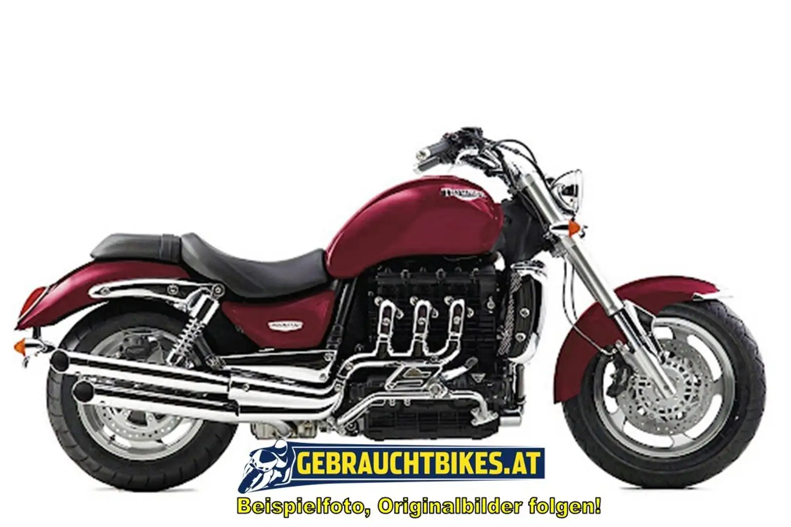 Triumph Rocket III Classic , mit Garantie, Teilzahlung möglich! Red - 1