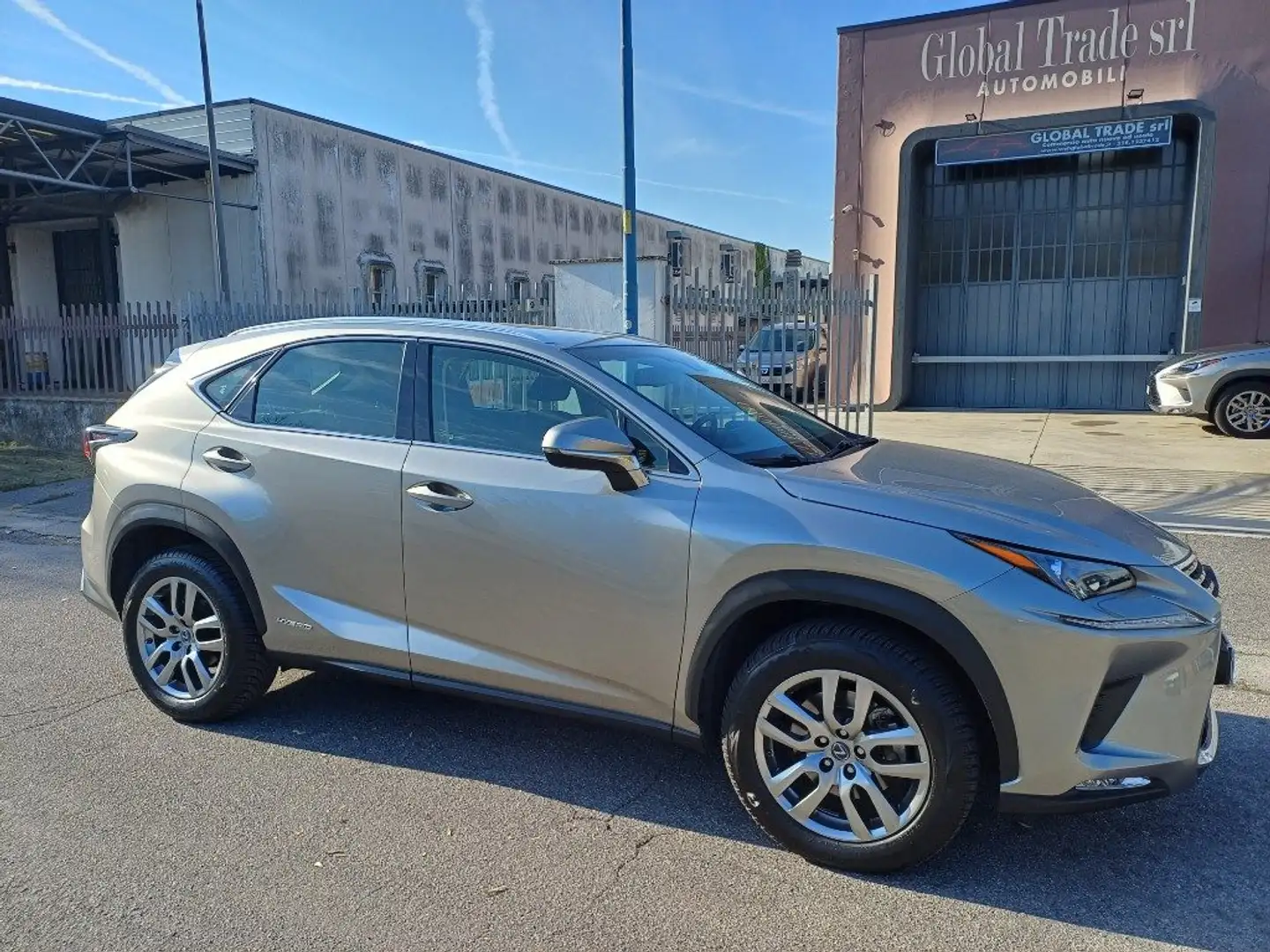 Lexus NX 300 Hybrid Business Unico Proprietario Cronologia Tagl Gris - 1