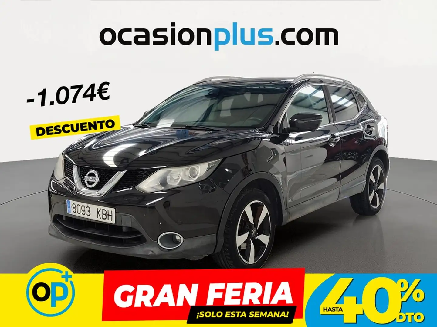 Nissan Qashqai 1.5dCi N-Connecta 4x2 Negro - 1