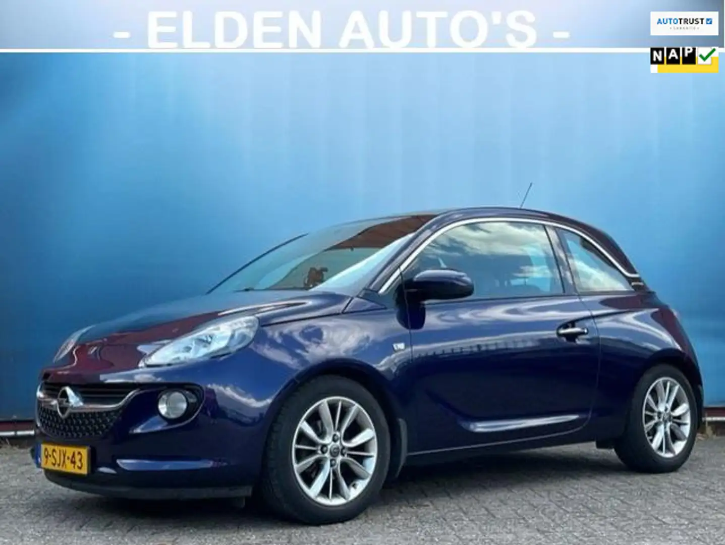 Opel Adam 1.4 Glam/1e Eigenaar/Panoramadak/Leder/Dealer onde Blu/Azzurro - 1