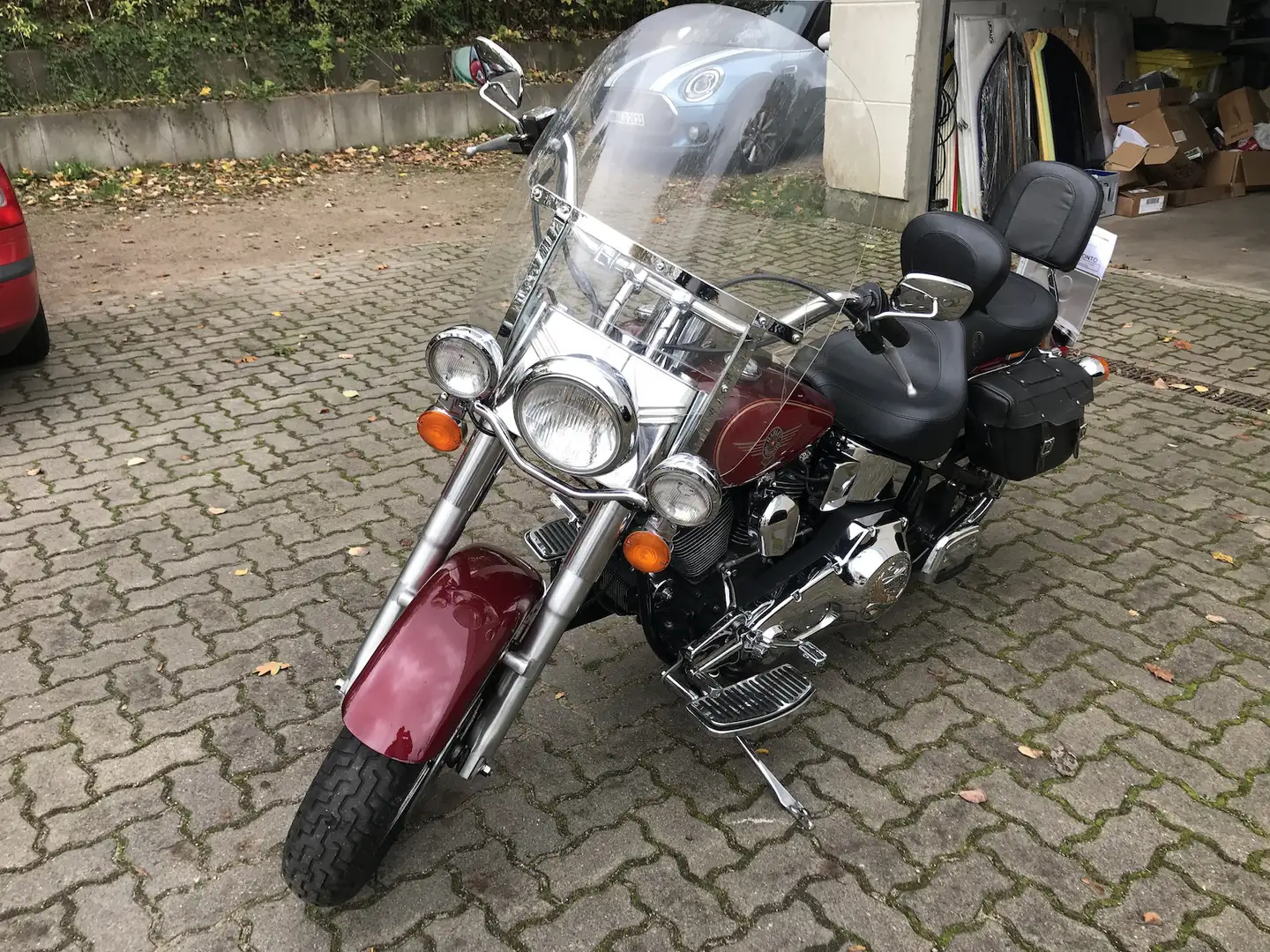 Harley-Davidson Fat Boy Fat Boy FXST 1. Hd. Roşu - 1