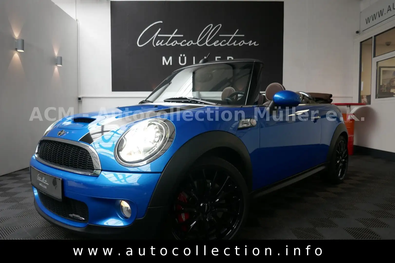 MINI John Cooper Works Cabrio JCW Cabrio*2.Hand*Leder*Alu*Klima*Xenon*Navi*NSW Azul - 1