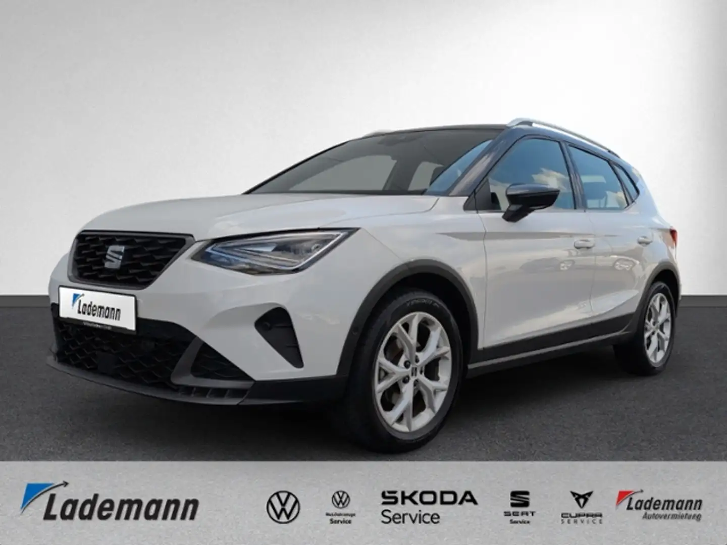 SEAT Arona 1.0 TSI FR NAVI+KAMERA+LED+ACC+KEYLESS+SHZ Blanc - 1