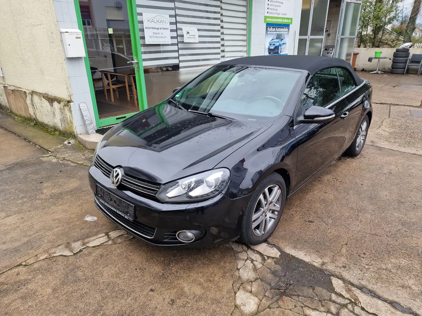 Volkswagen Golf VI Cabriolet *Automatik/Navi/R.Camera/PDC* Noir - 2