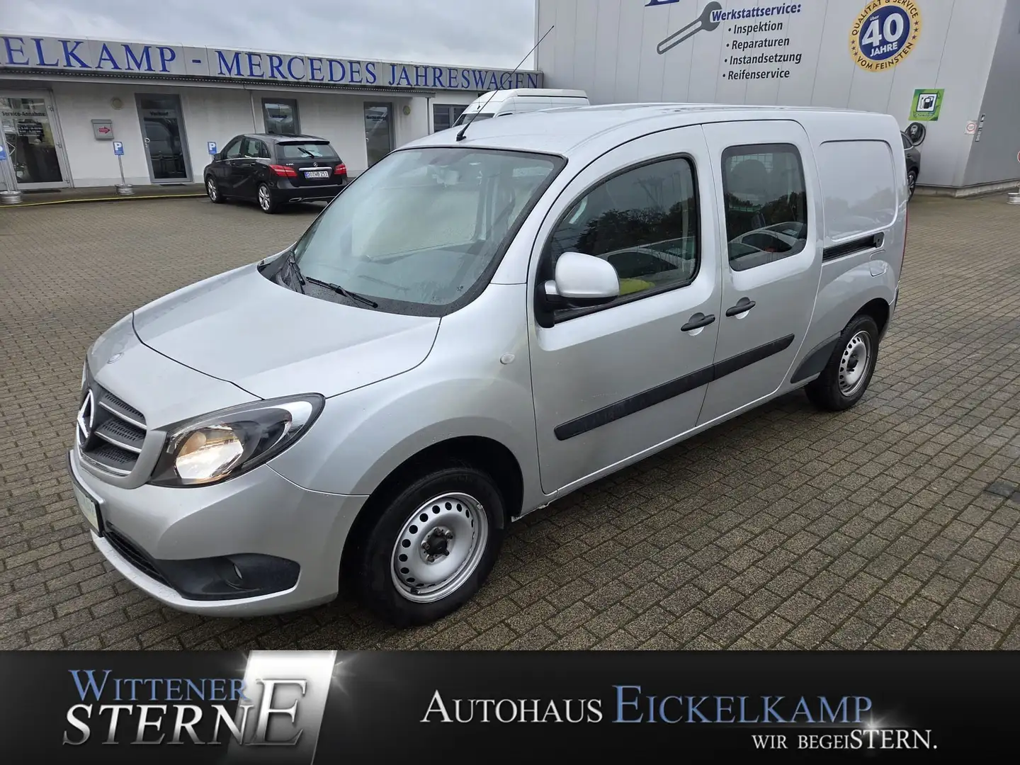 Mercedes-Benz Citan Citan 111 CDI Mixto extralang KLIMA AHK SHZ PDC Argent - 1