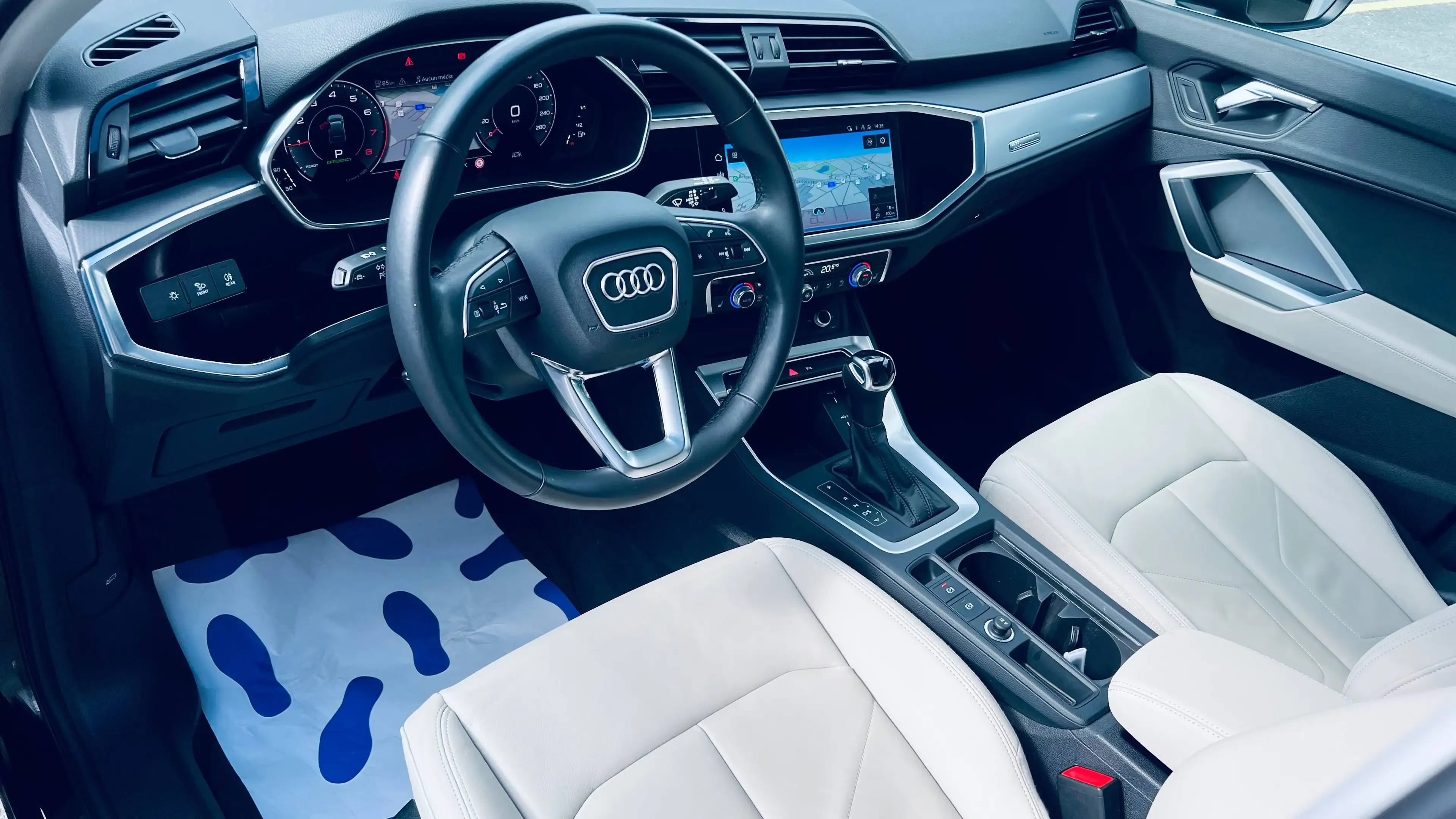 Audi Q3 Sportback 35 TFSI S tronic+LED+CUIR+CARPLAY+CAMERA+CARNET+GARANTIE — photo 10
