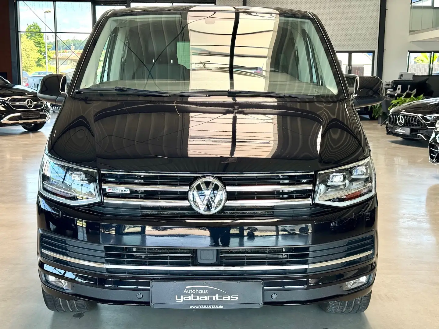 Volkswagen T6 Transporter Caravelle Highline lang 4Motion Kamera LED AHK Schwarz - 2