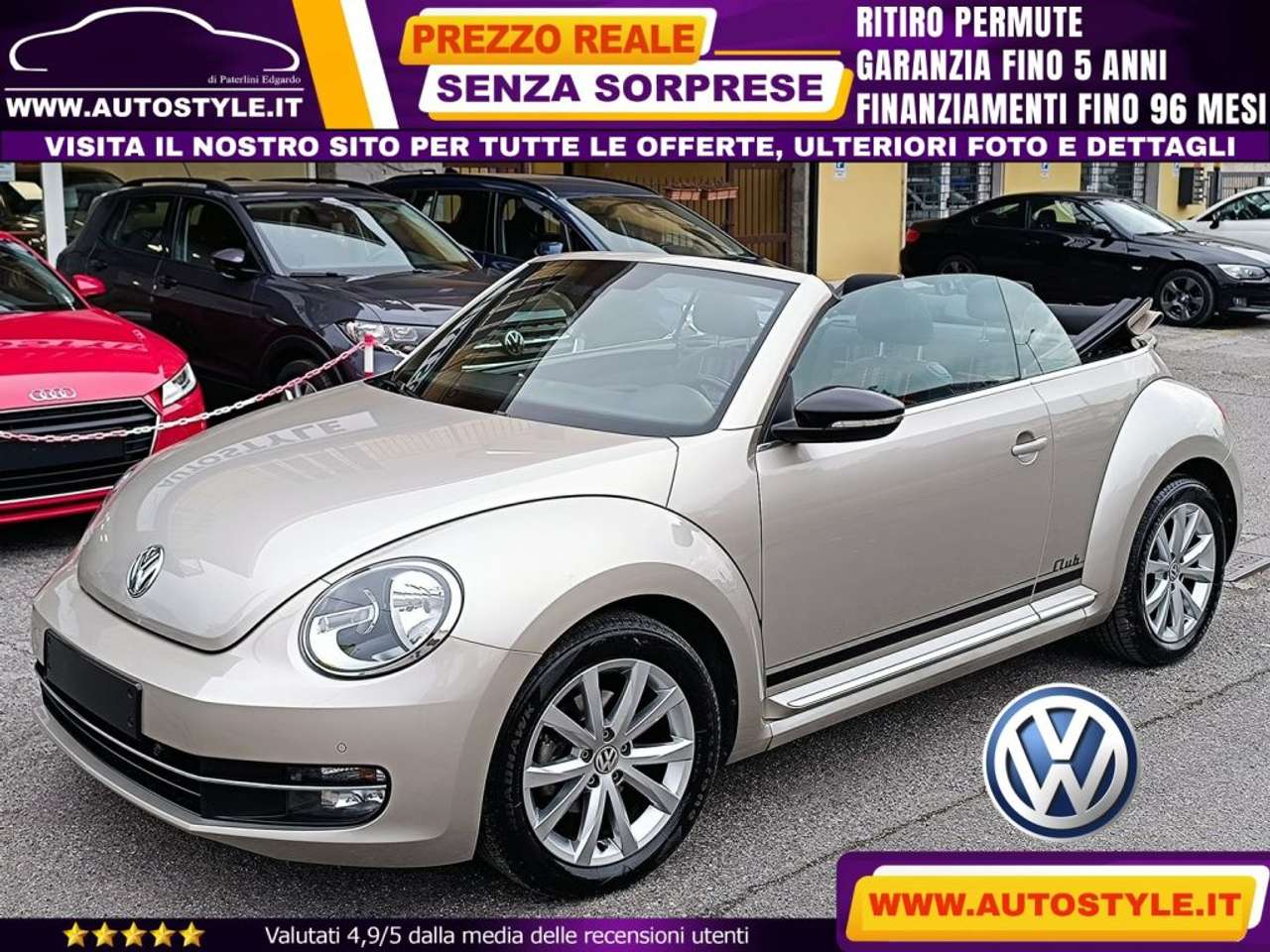 Volkswagen Maggiolino Cabrio 2.0 TDI CLUB BMT 110Cv EURO6