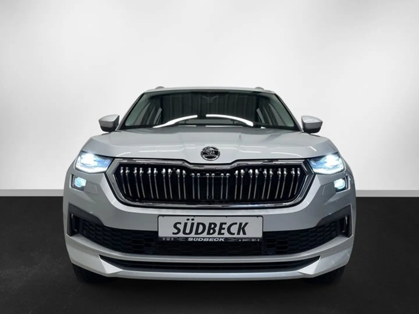 Skoda Kodiaq 2.0TDI L&K 4x4 APP+ACC+360-KAMERA+MATRIX+AHK Silber - 2