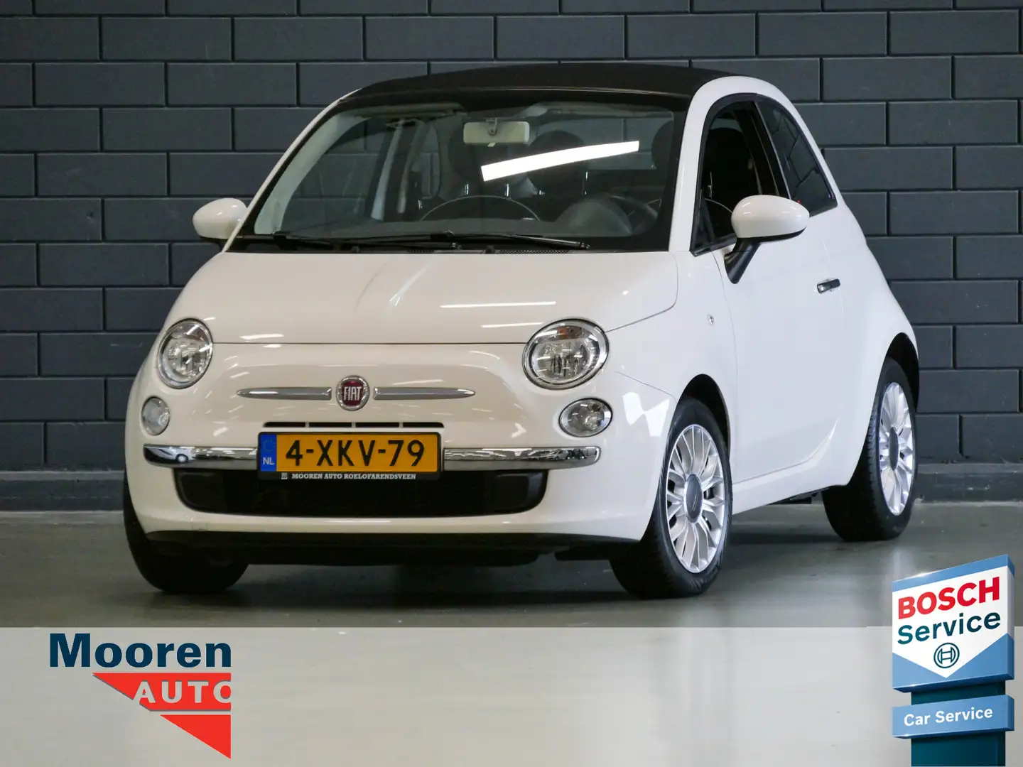 Fiat 500C 0.9 TwinAir Turbo Lounge | AIRCO | Blanc - 1