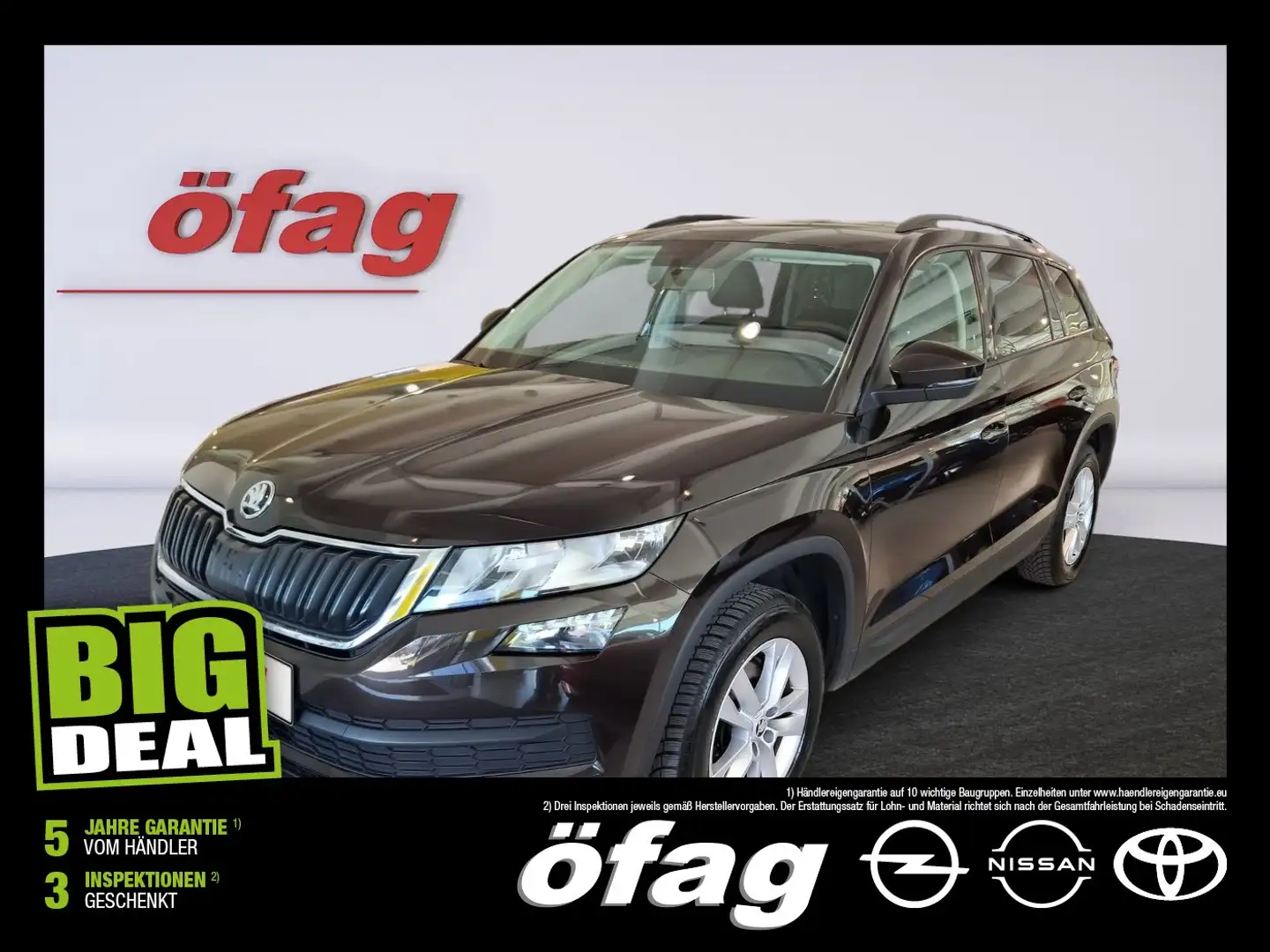 Skoda Kodiaq 1,4 TSI Active Braun - 1
