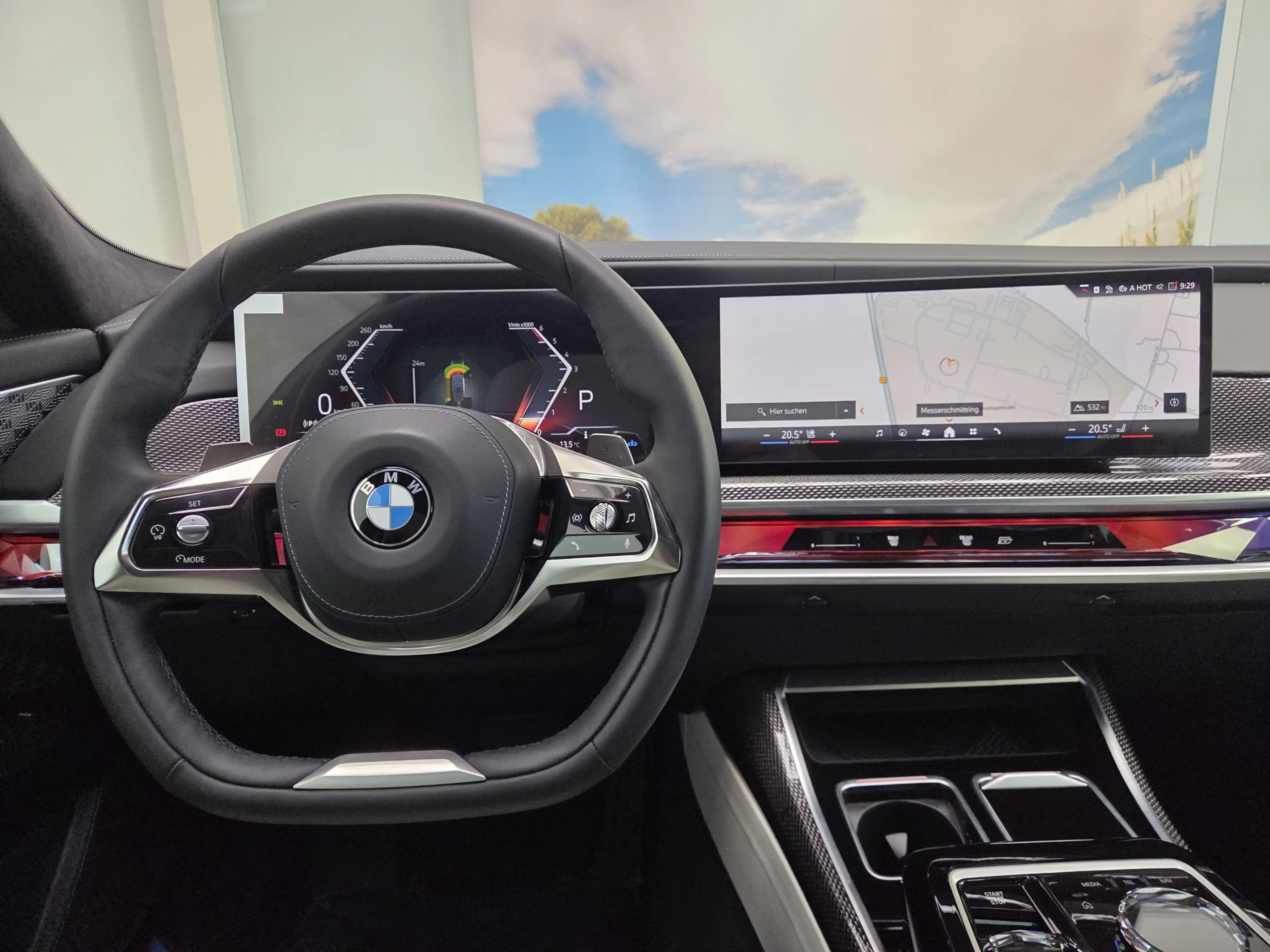 BMW 740 xDr Design Pure Excellence TV Lounge 21Zoll — photo 9