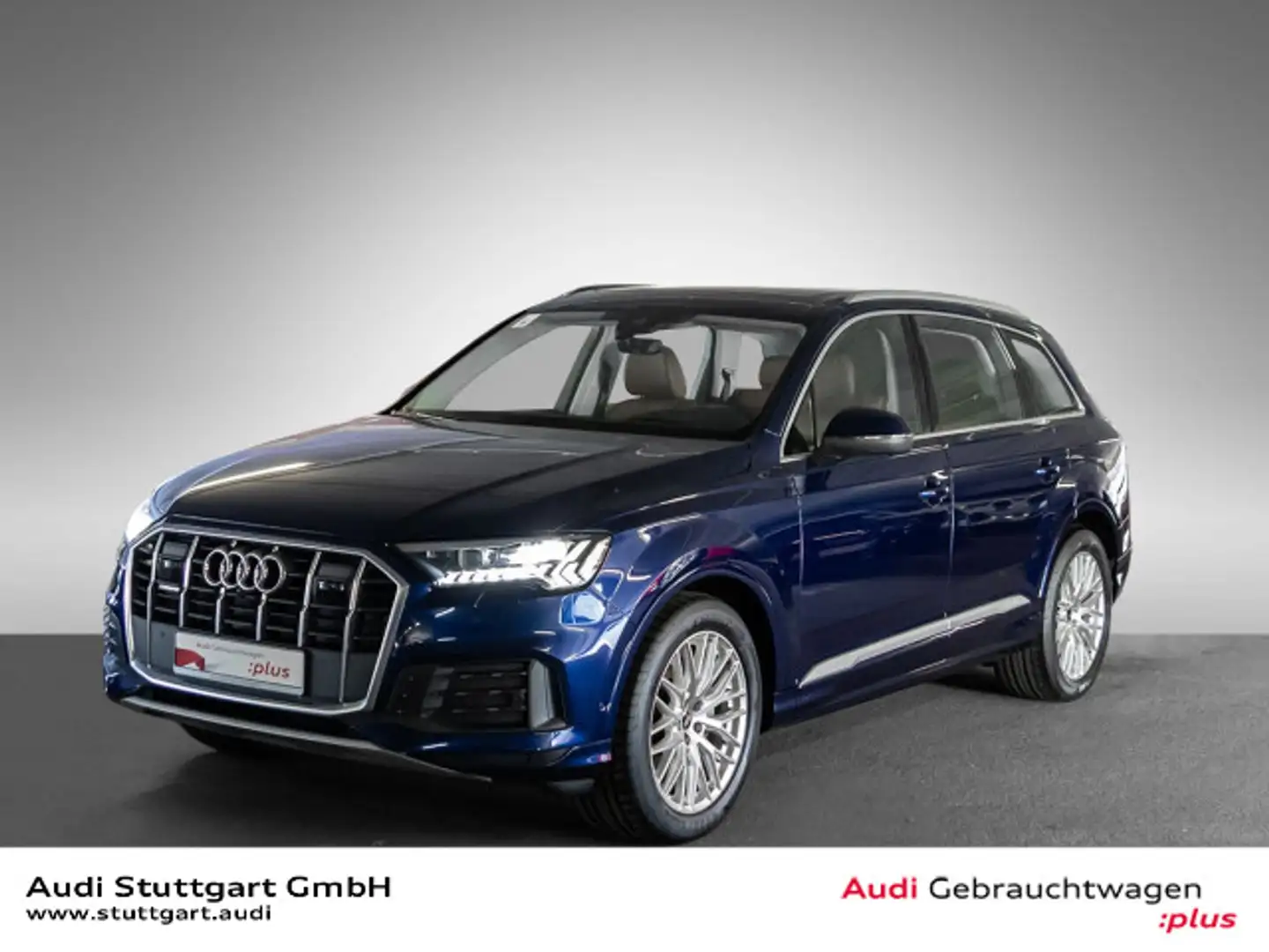 Audi Q7 45 TDI quattro Head Up Pano 360° Kamera 20'' Blau - 1