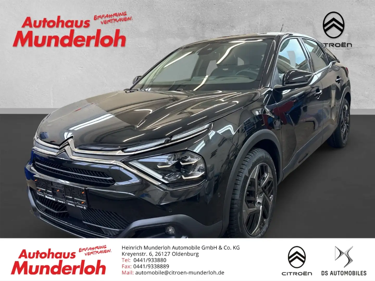 Citroen C4 Feel Pack 1.2 PureTech 130 HUD Navi LED Apple CarP Black - 1