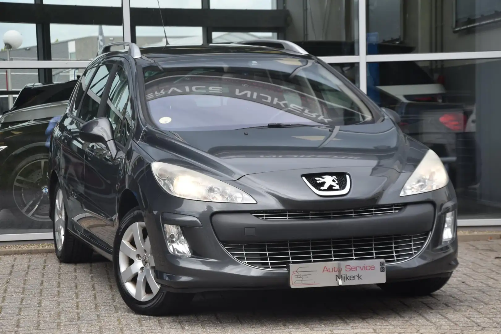Peugeot 308 SW 1.6 VTi XT Airco Pano. dak Lm-Velgen 1ste Eigen Grijs - 1