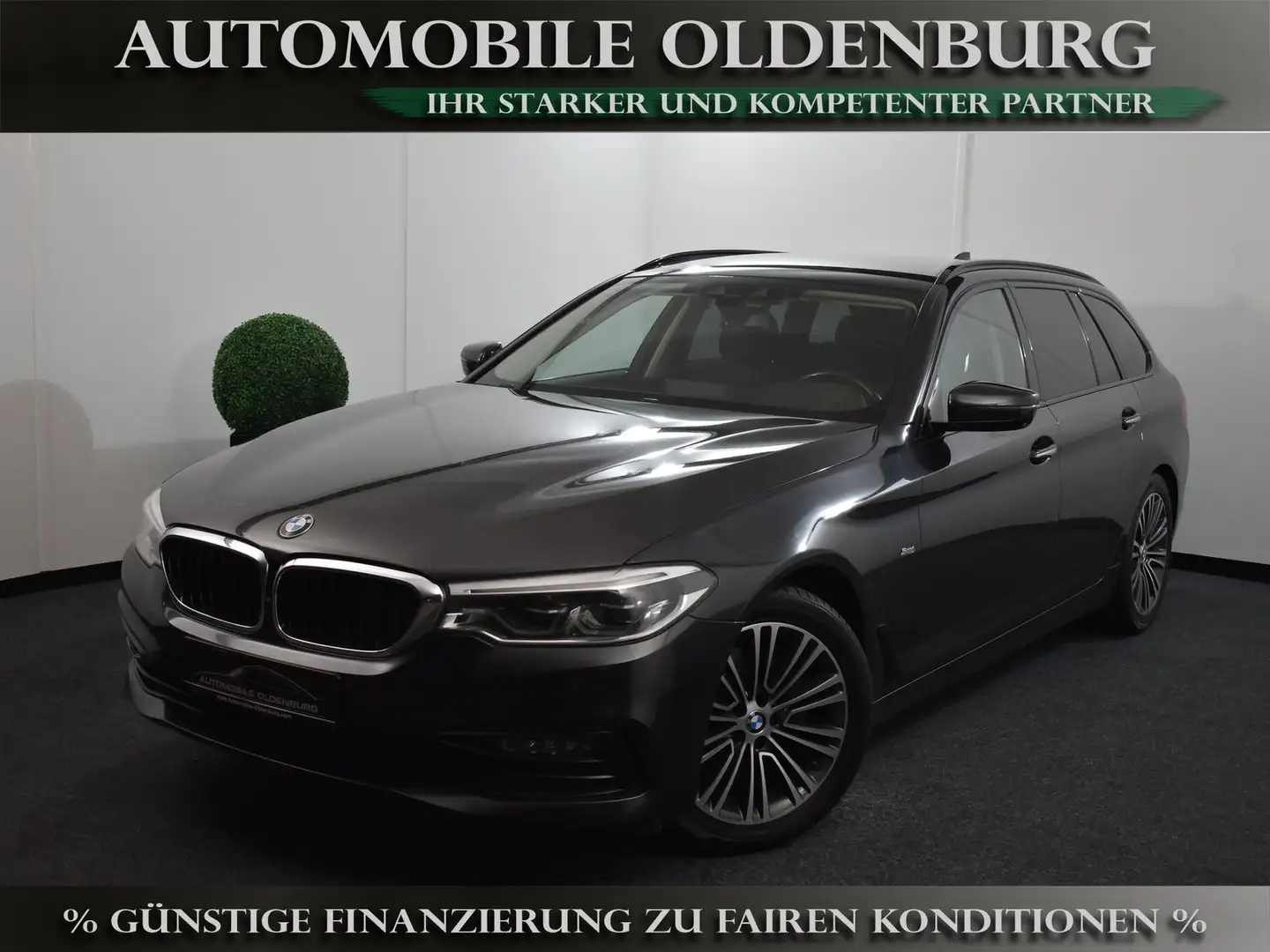 BMW 520 d Sport Line *DriveAss+*360°*HUD*Ad.LED*H&K* Gris - 1