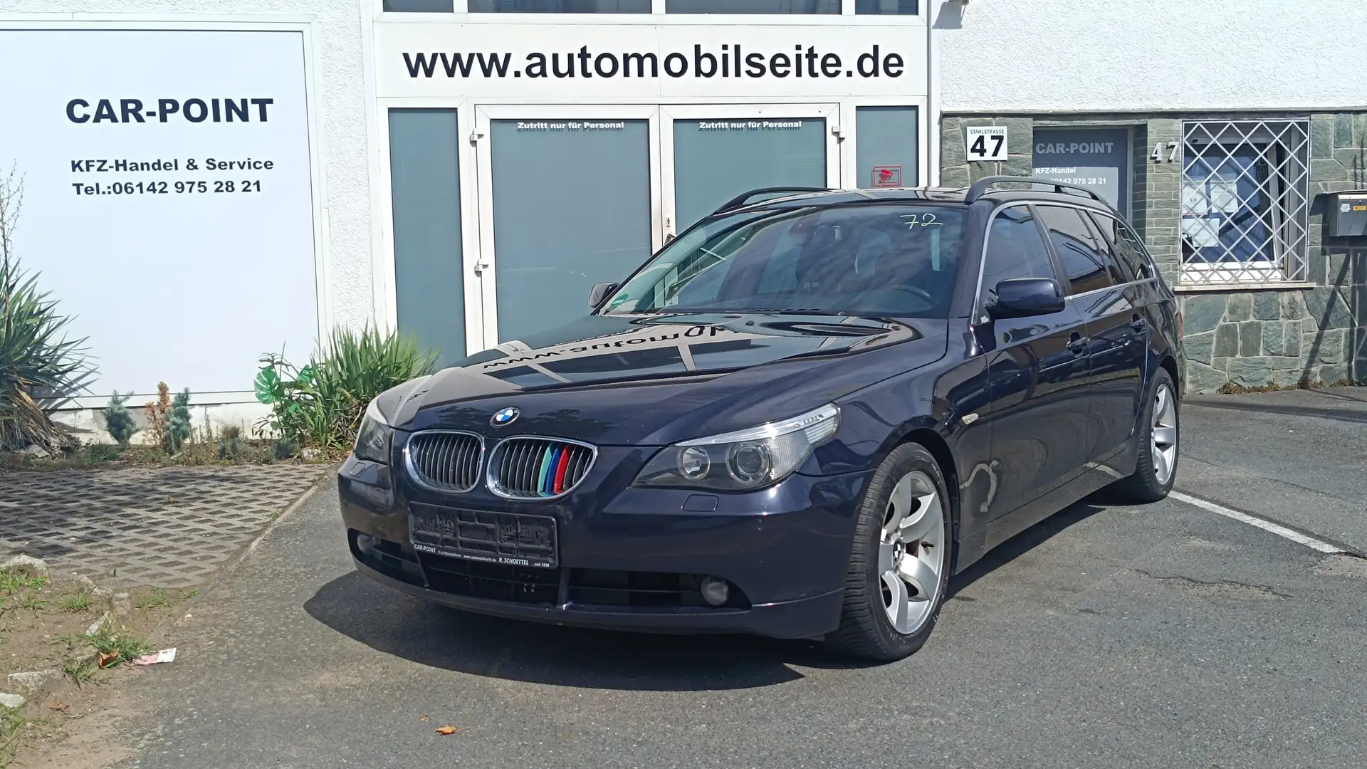 BMW 525 525d*Klimaautomatik*Navi Professionel*Xenon* Bleu - 1