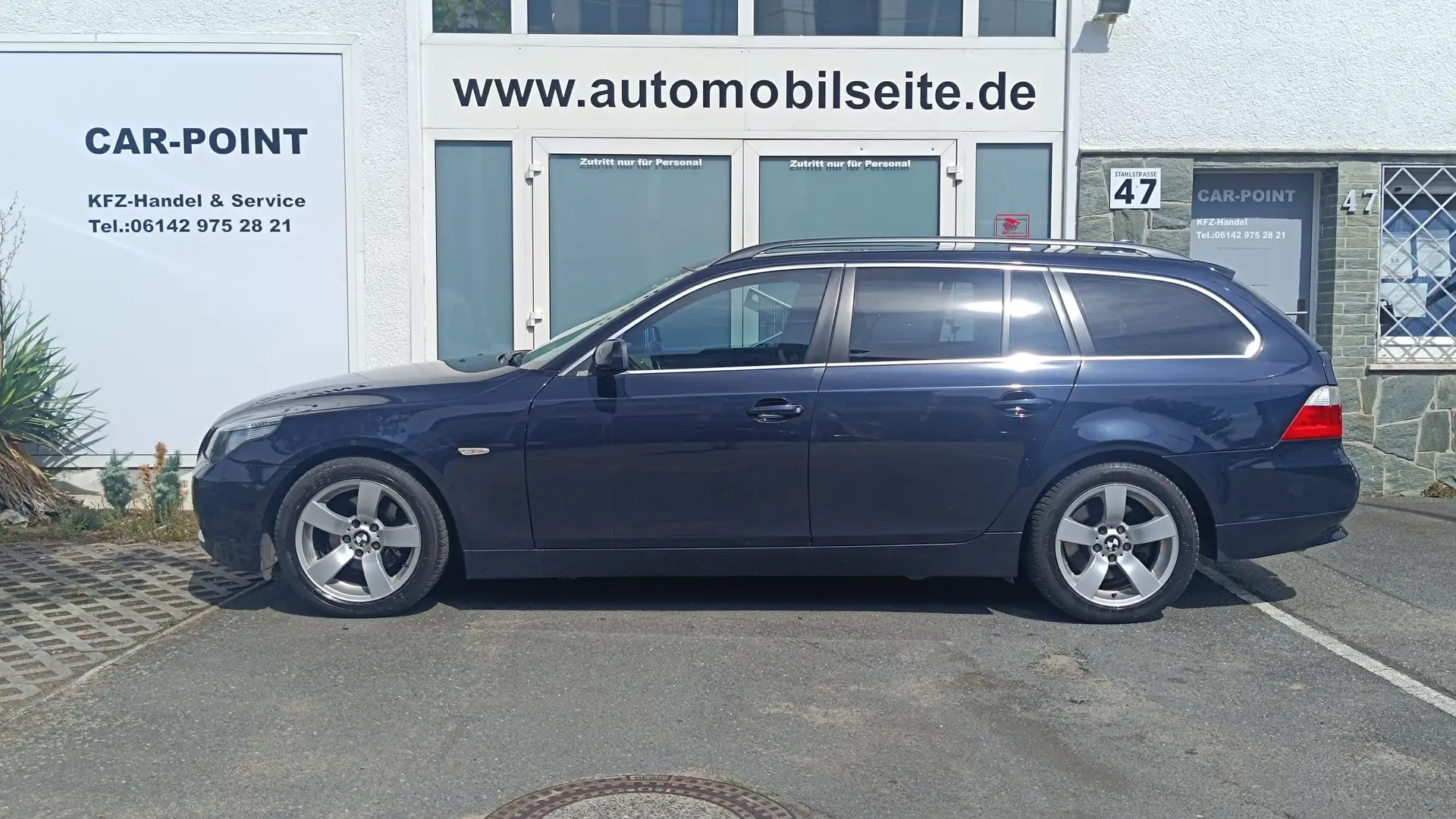 BMW 525 525d*Klimaautomatik*Navi Professionel*Xenon* Bleu - 2