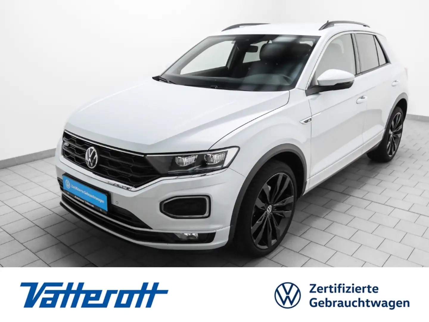 Volkswagen T-Roc 1.5 TSI DSG Sport Navi AHK Kamera digCockpit Weiß - 1