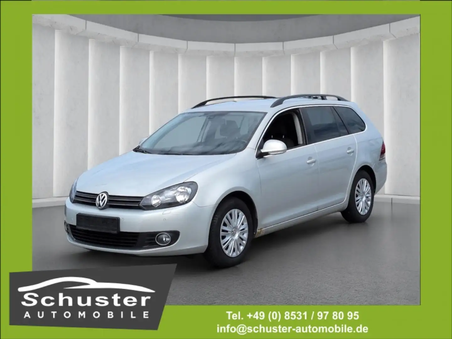 Volkswagen Golf Variant VI 1.4TSI*AHK Navi Tempo SHZ PDCv+h Silber - 1