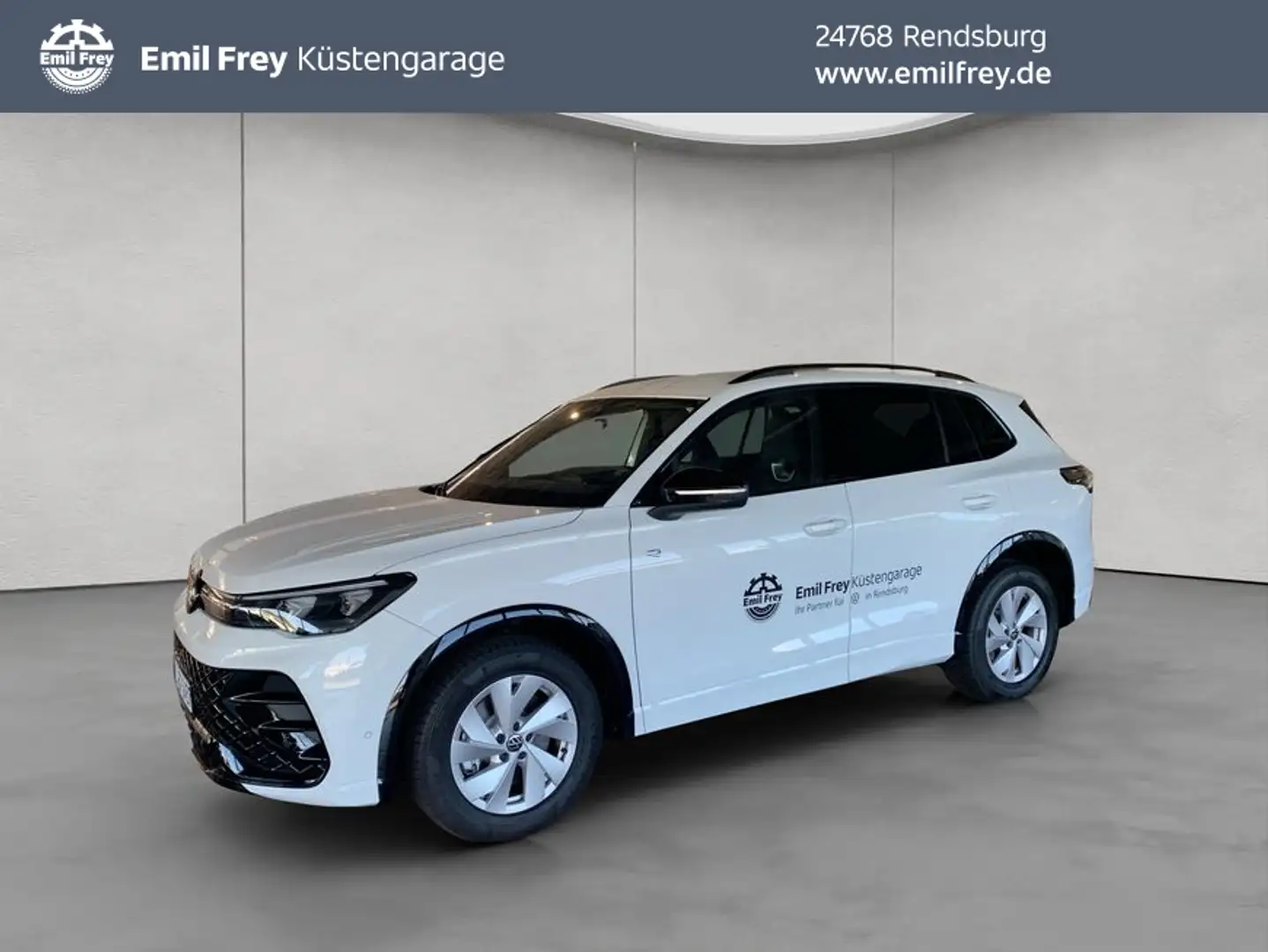 Volkswagen Tiguan R-Line 2,0 l TDI SCR 110 kW (150 PS) 7-Ga Weiß - 1