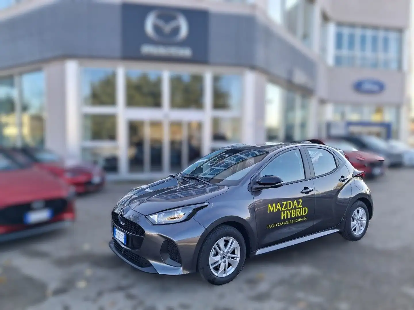 Mazda 2 Mazda2 Hybrid 1.5 VVT e-CVT Centre Line Grau - 1
