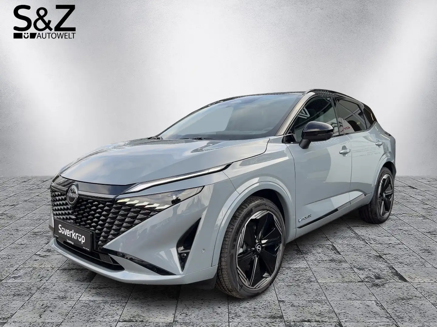 Nissan Qashqai N-Design e-Power 190PS Autom. Matrix-LED Grau - 1