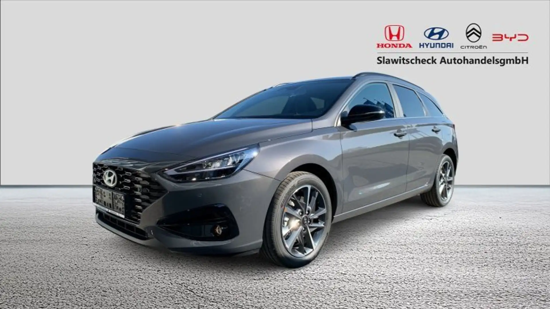 Hyundai i30 Kombi GO Plus 1.6 T-GDI DCT inkl. Adaptiver Tempomat, Toter- Grau - 1