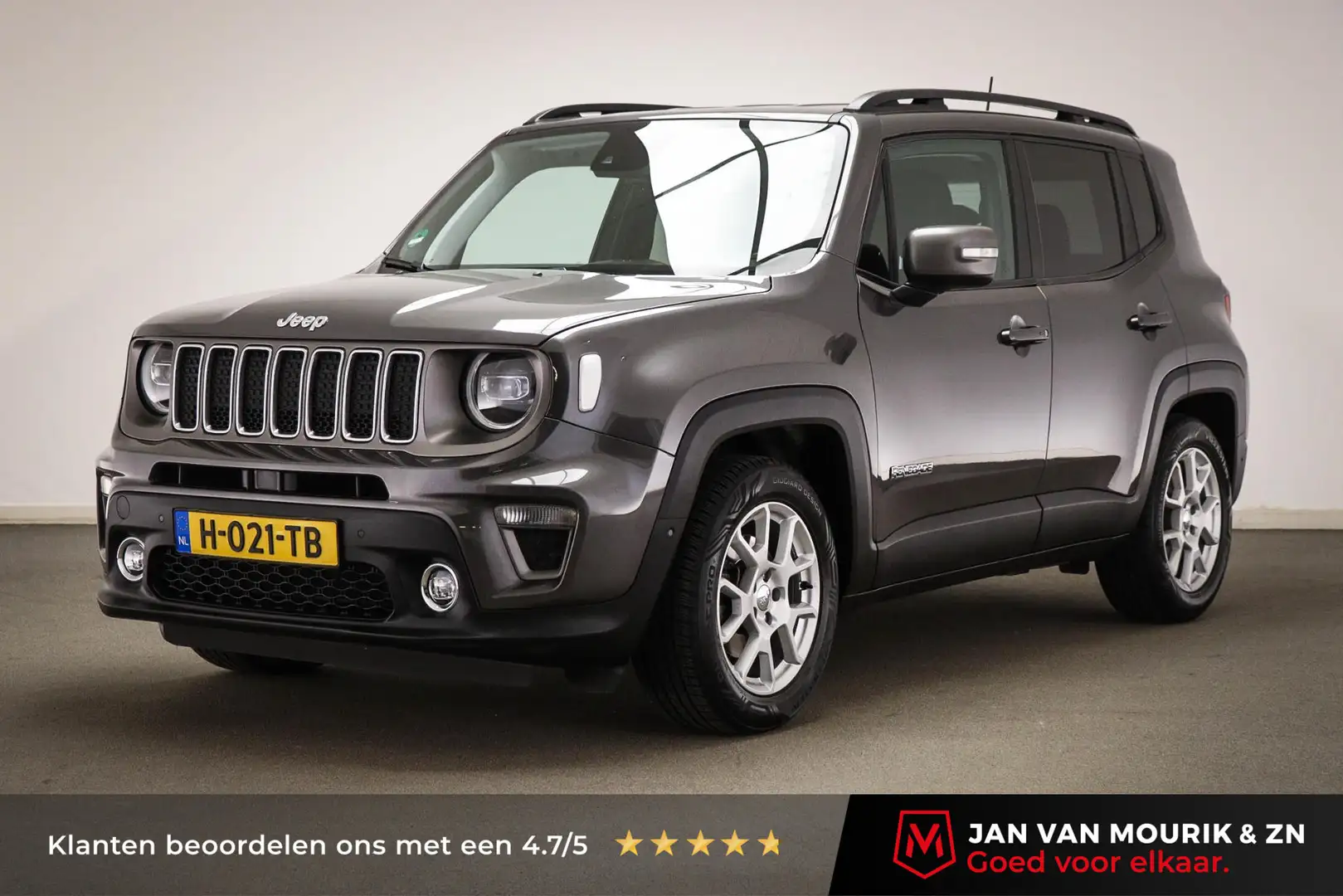 Jeep Renegade 1.0T Limited FUNCTION PACK | LED | DAB | NAVIGATIE Gris - 1