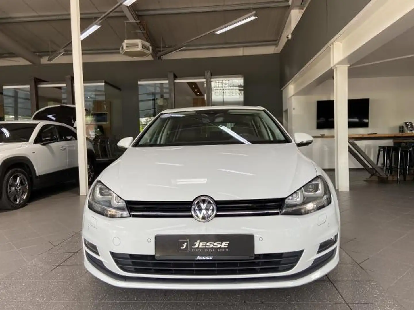 Volkswagen Golf VII 1.4 TSI Comfortline Bi-Xenon Navi SHZ PDC Blanc - 2