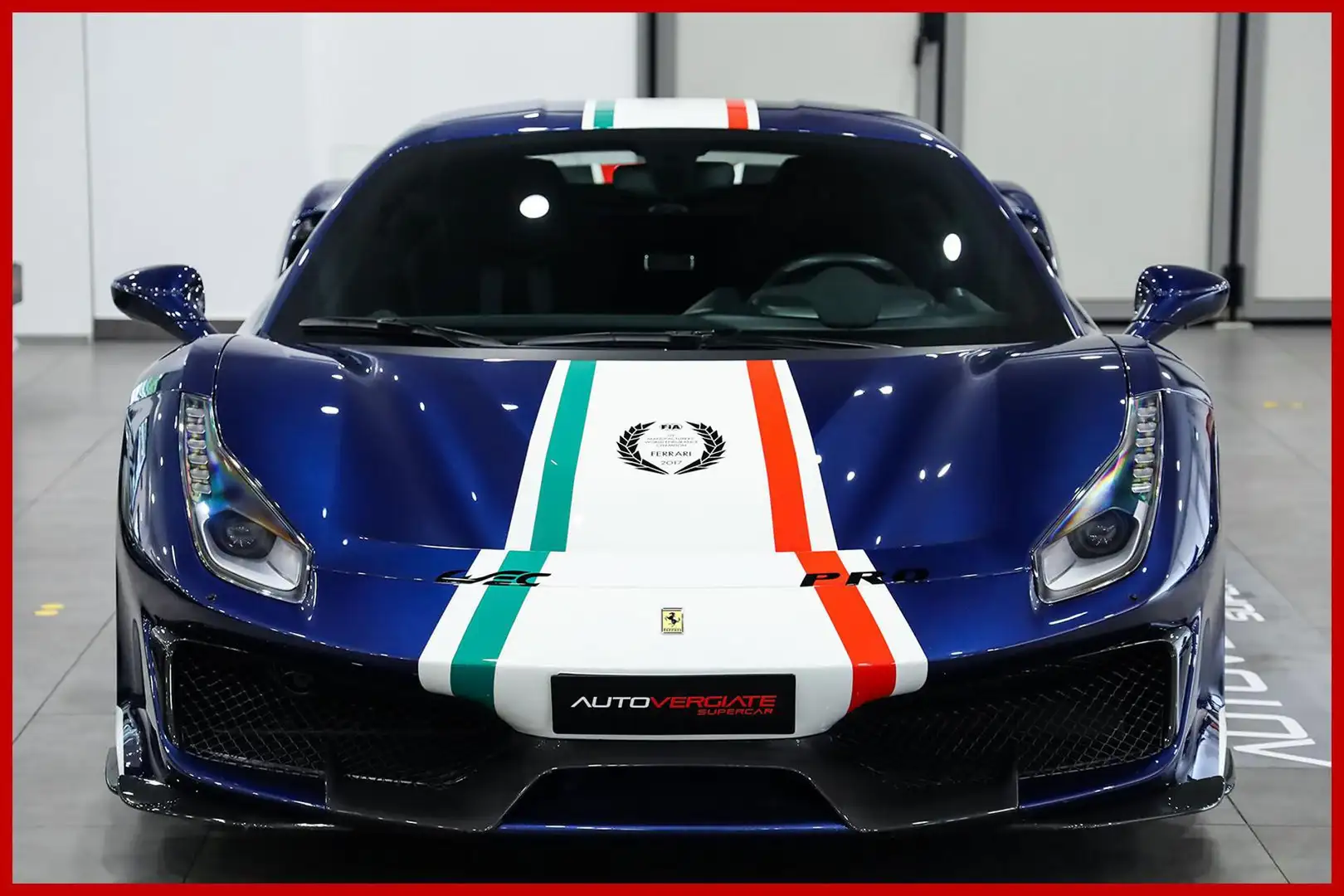 Ferrari 488 PISTA PILOTI|TAYLOR MADE|FULL CARBON SPEC Blau - 2