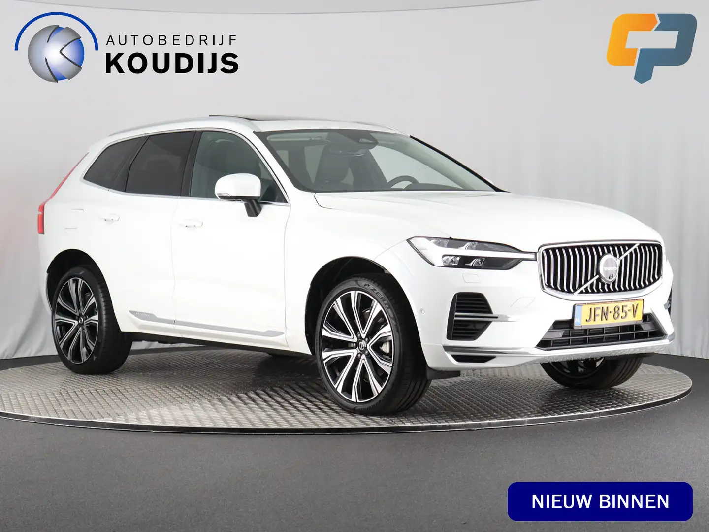 Volvo XC60 2.0 T8 PHEV AWD Plus Bright Long Range (Luchtverin Weiß - 1