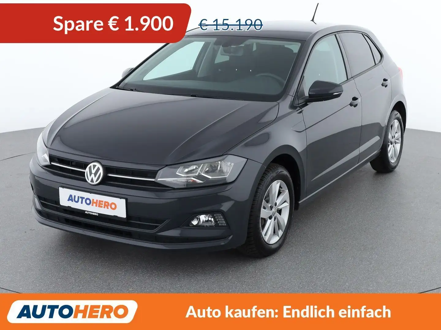 Volkswagen Polo 1.6 TDI Comfortline *LIM*2-ZONEN*BT* Grau - 1